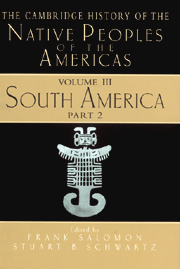 The Cambridge History of the Native Peoples of the Americas