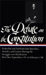 The Debate on the Constitution: Volume One: September 1787 to February 1788 book jacket