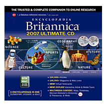 New! 2007 Encyclopdia Britannica Ultimate DVD-ROM or CD-ROM